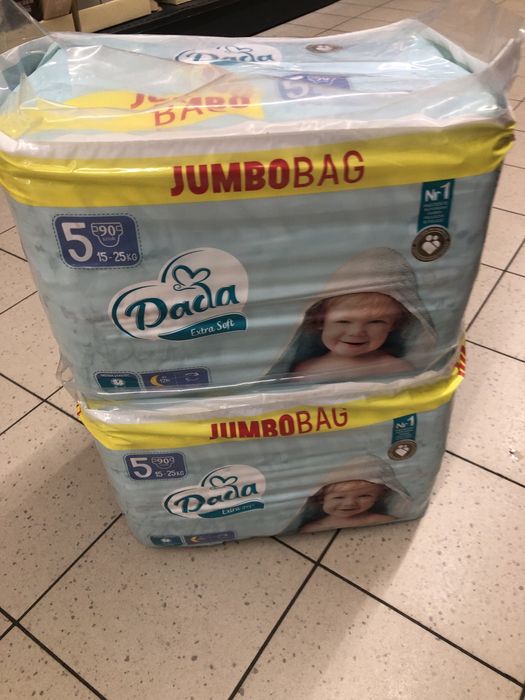 Pieluchy Dada 5 Extra Soft duuuuże paki.Szybka wysyłka!