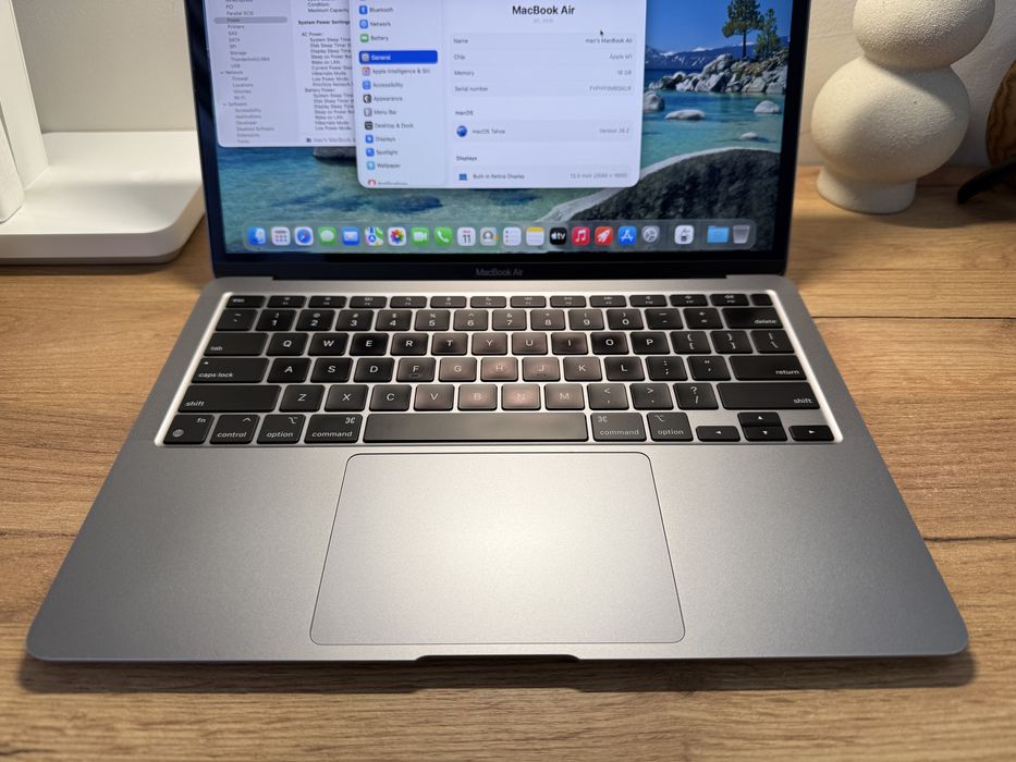 MacBook Air M1 16GB RAM 256GB SSD 95%