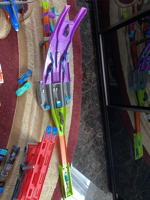 Hot Wheels треки машины грузовик трасса