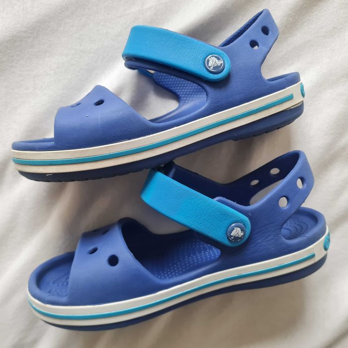 Buty sandały sandałki buciki 30-31 C13 c 13 Crocs na basen gumowe