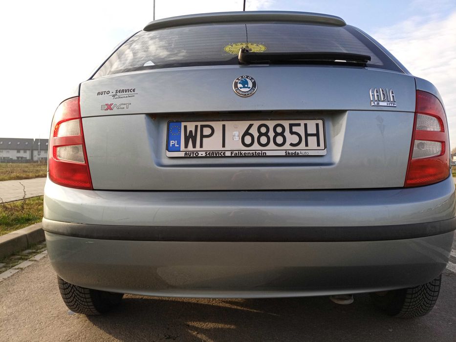 Skoda Fabia 1.2 HTP, 2003r, 158tys, garażowana