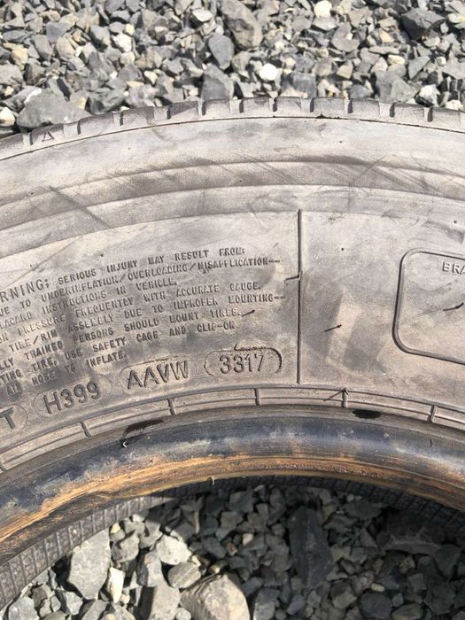 Шина вантажна б/у 1шт Fulda 235/75 R17.5 — виробництво Словенія