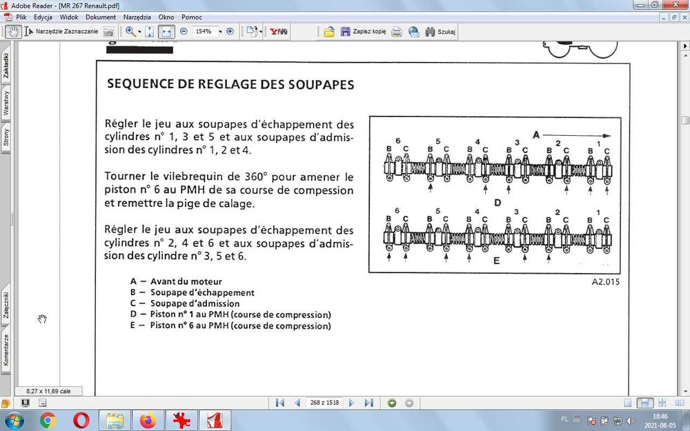 instrukcja napraw Renault Ares 540, 550, 610, 620, 630, 640