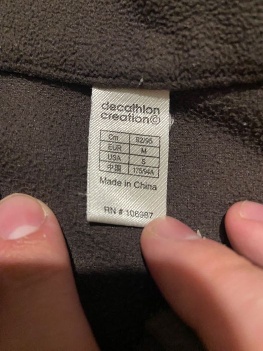 Camisola inverno homem marca Decathlon