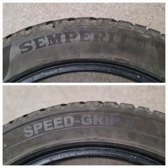Opona używana 1szt. 205/50/17 Semperit Speed-Grip 5  / 6,8mm