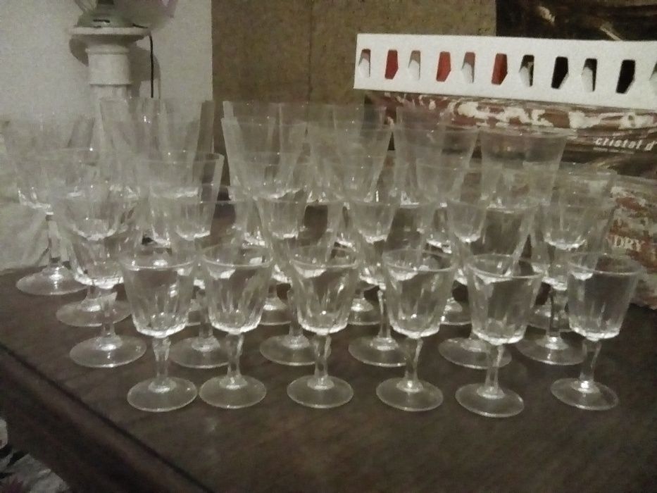 Conjunto copos Versailles em Cristal d'Arques