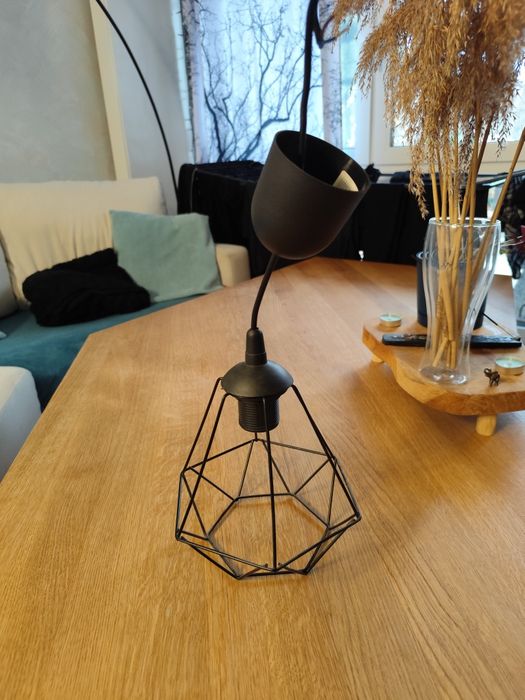 Lampa sufitowa klosz diament