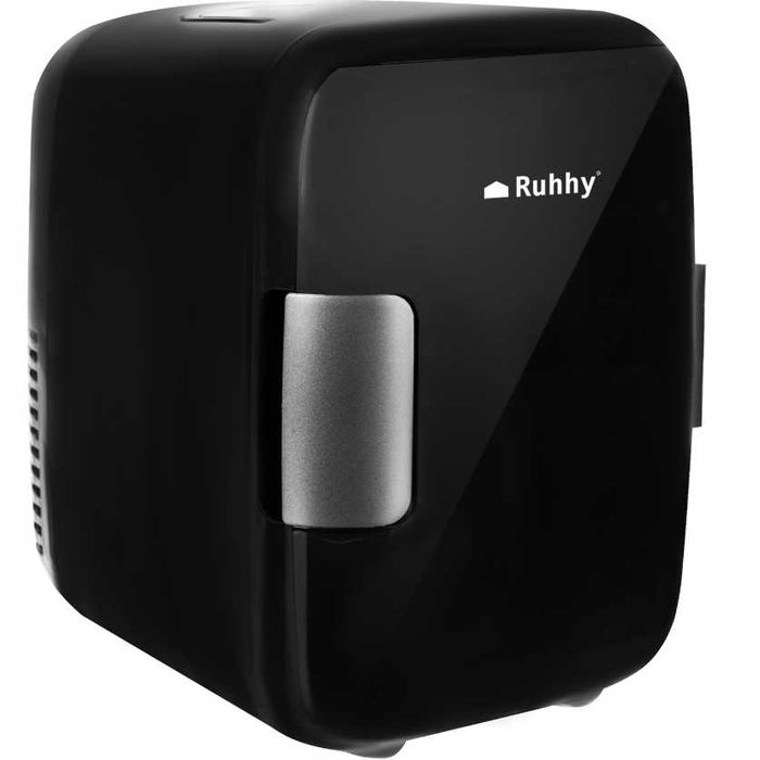 Lodówka turystyczna 4L – do samochodu i domu, chłodzenie/grzanie