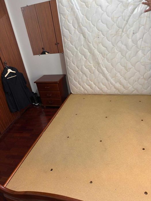 Cama com colchão como novo 1,40 x 1,95