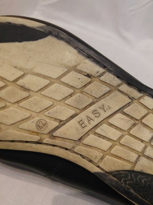Buty żeglarskie, półbuty męskie skórzane easy