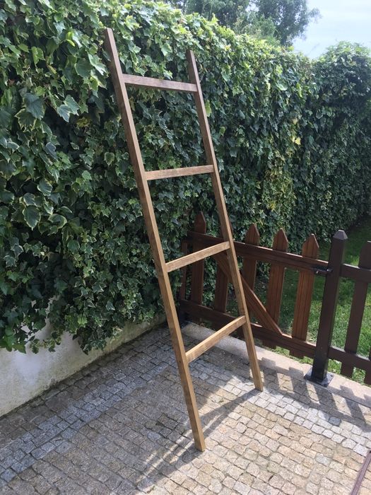 Suporte / Floreira / Toalheiro em madeira NOVA