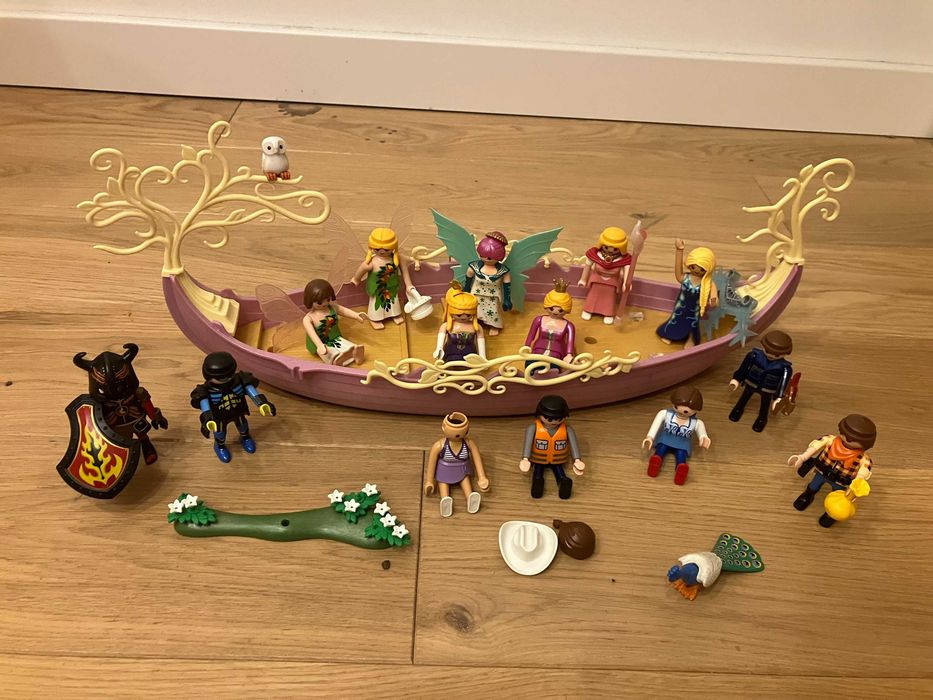 Playmobil statek wróżka wróżki + dodatkowe postacie