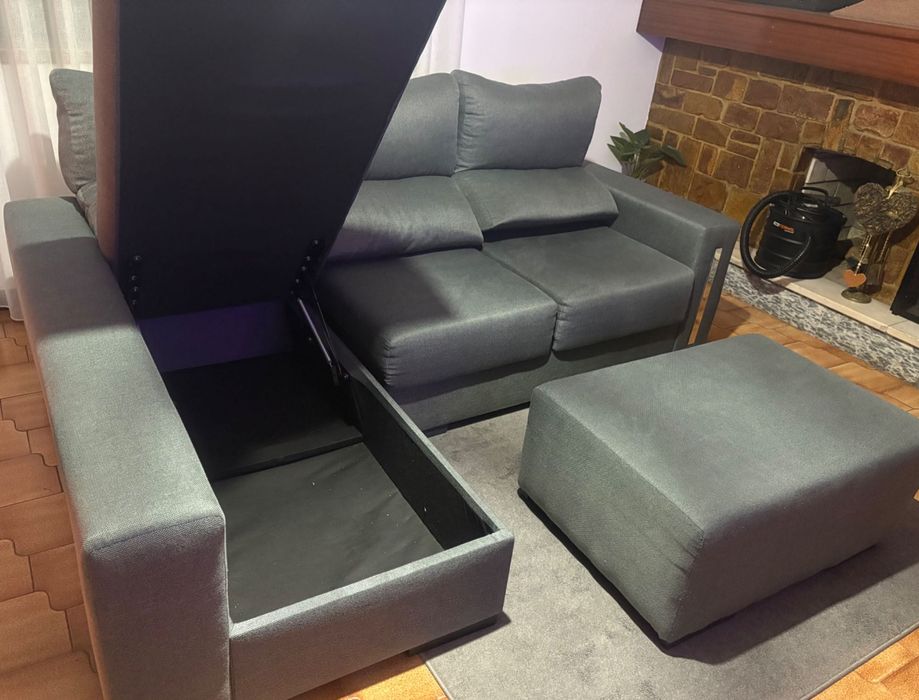 Sofá como novo tem 2,10cm