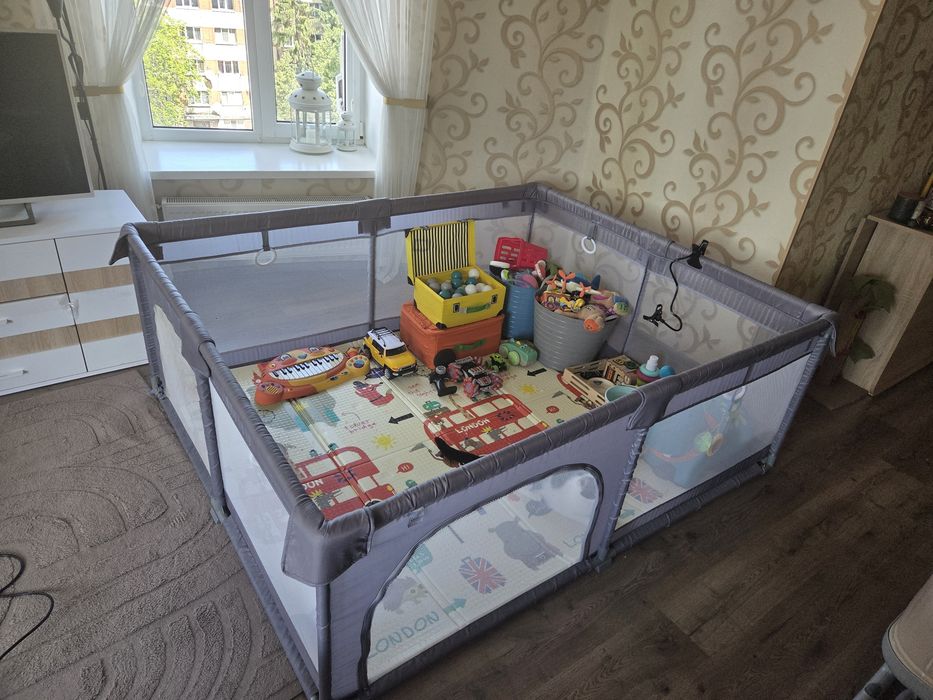 Німецький Манеж BabyGO Playpark з 48 кульками