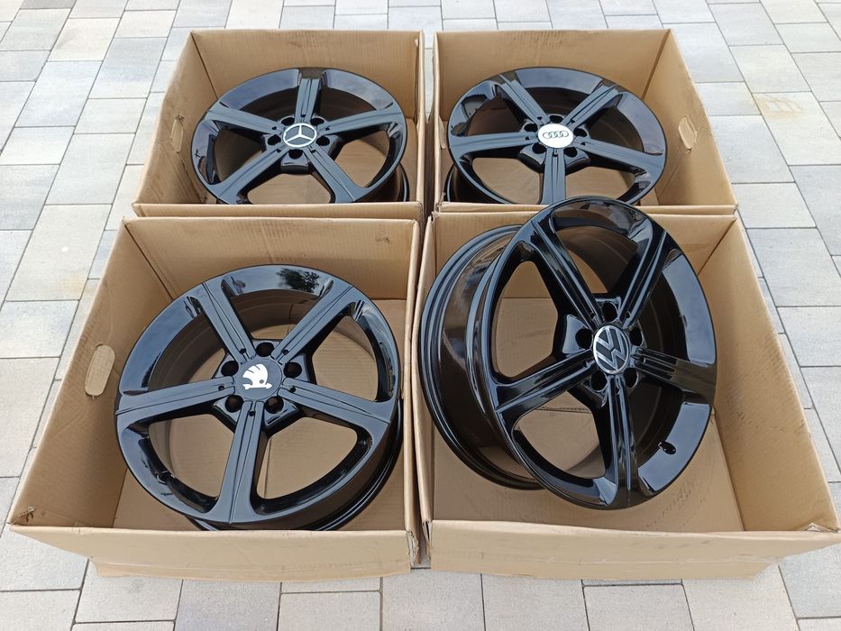 #M22S Alufelgi R16 5x112 VW Beetle Cady CC Golf Passat Jeta T-Roc