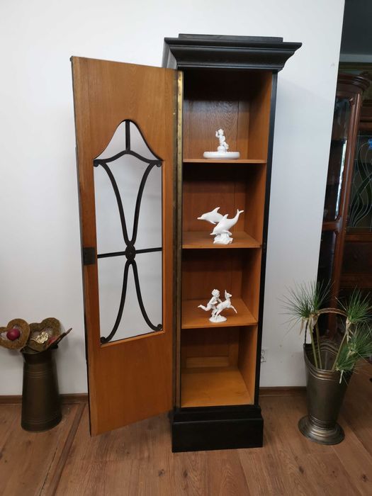 Dębowy słupek witryna biblioteczka 947/2026