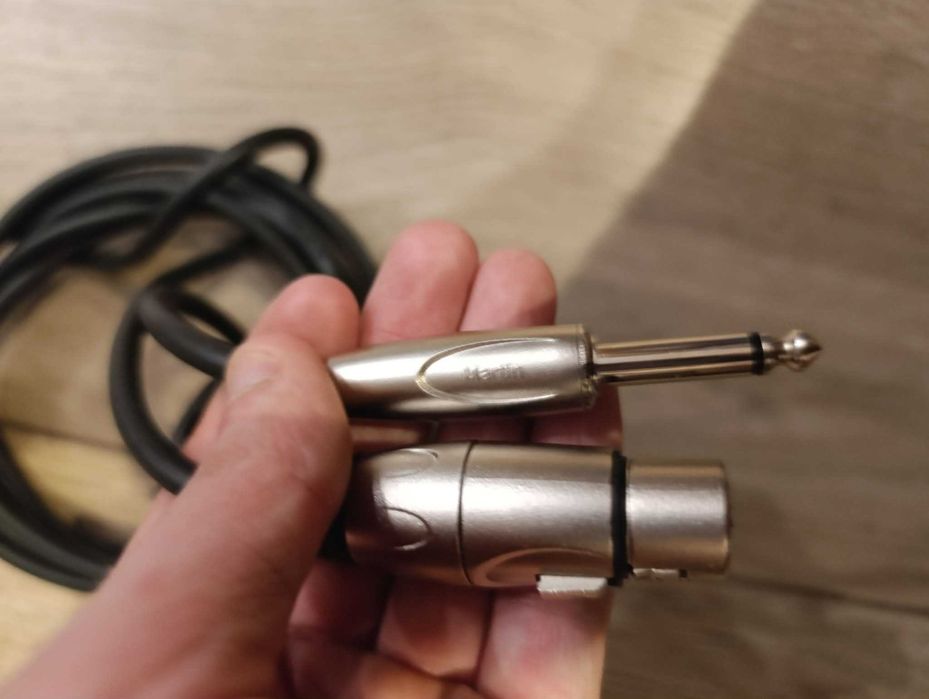 Kabel Jack 6,3 mm → XLR 3 m (Schulz, metalowe wtyki)