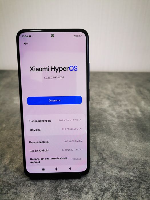 Redmi Note 12 Pro 8/256 GB Graphite Gray