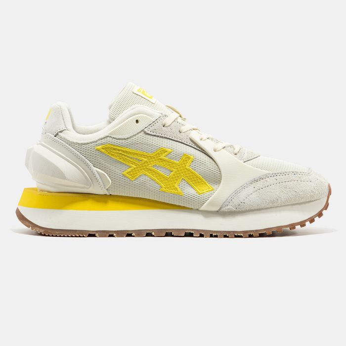 Кросівки Кроссовки Asics Onitsuka Tiger Moage CO White Yellow Кросовки повсякденні