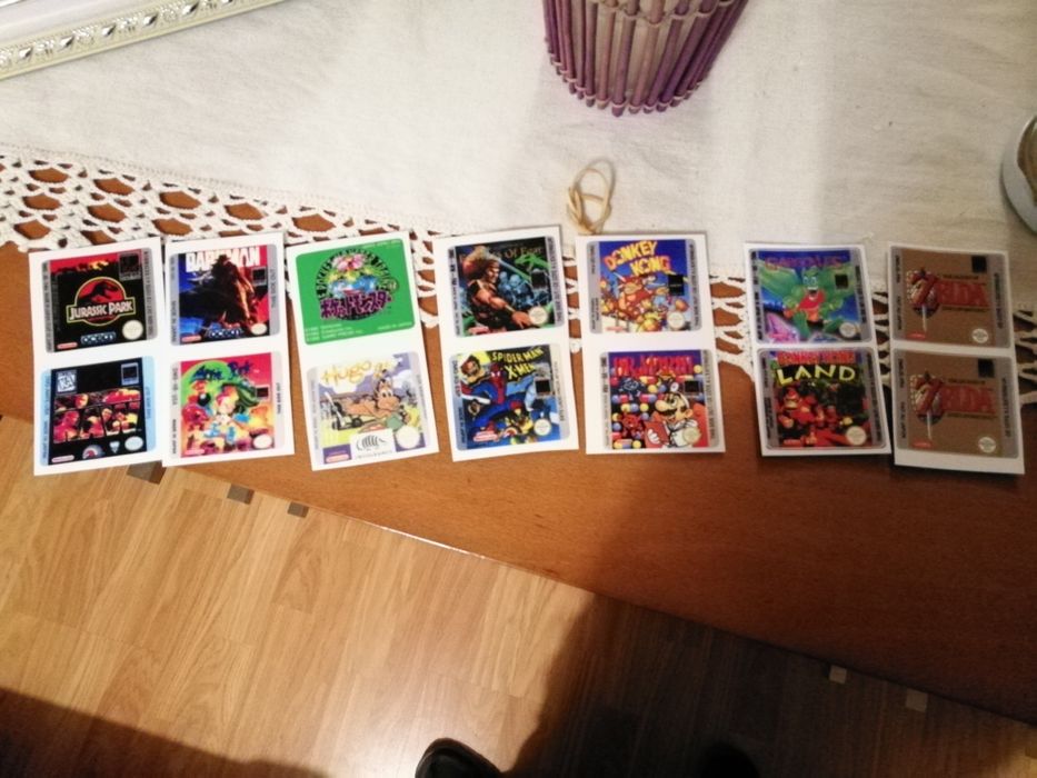 Label, autocolante  para jogos game boy gameboy novos adicionados