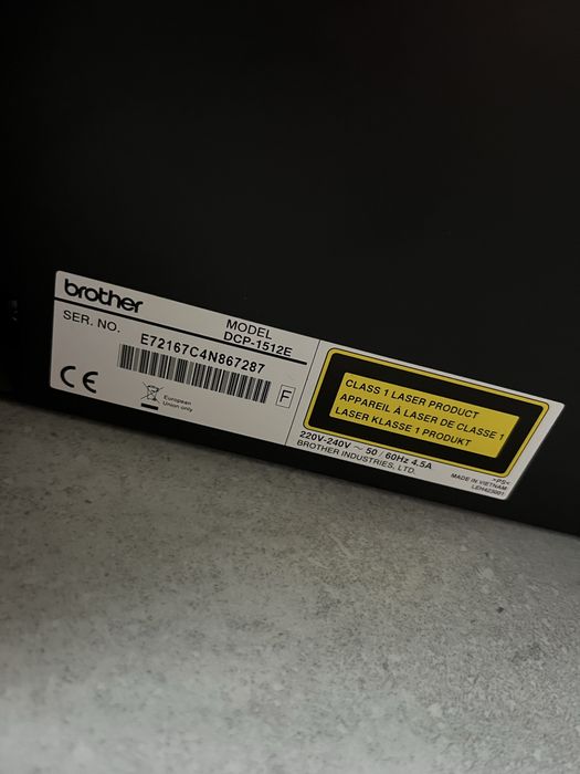 Drukarka laserowa brother 1512E