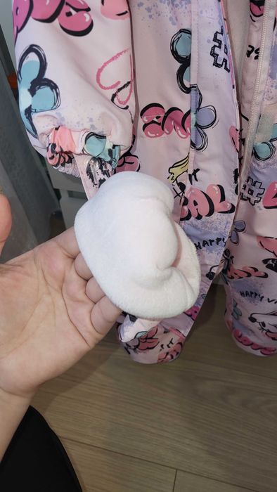 Kombinezon ocieplany dla dziewczynki