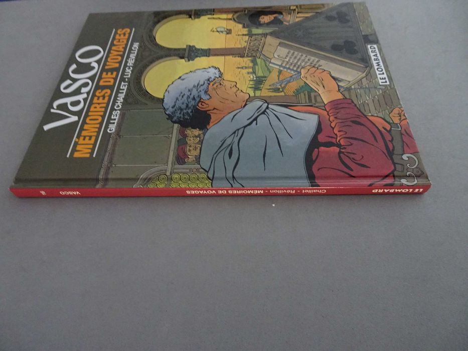 Livro BD Banda Desenhada em francês Vasco - Mémoires de Voyages (capa dura) Le Lombard