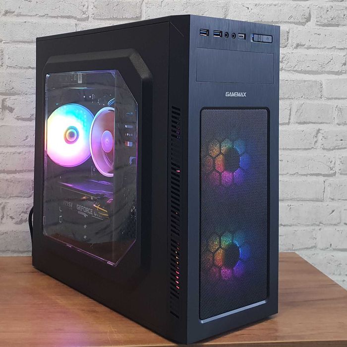 Тягне всі ігри!!! Игровой компьютер Core i5/GTX1660-6gb/16gb ГАРАТНІЯ