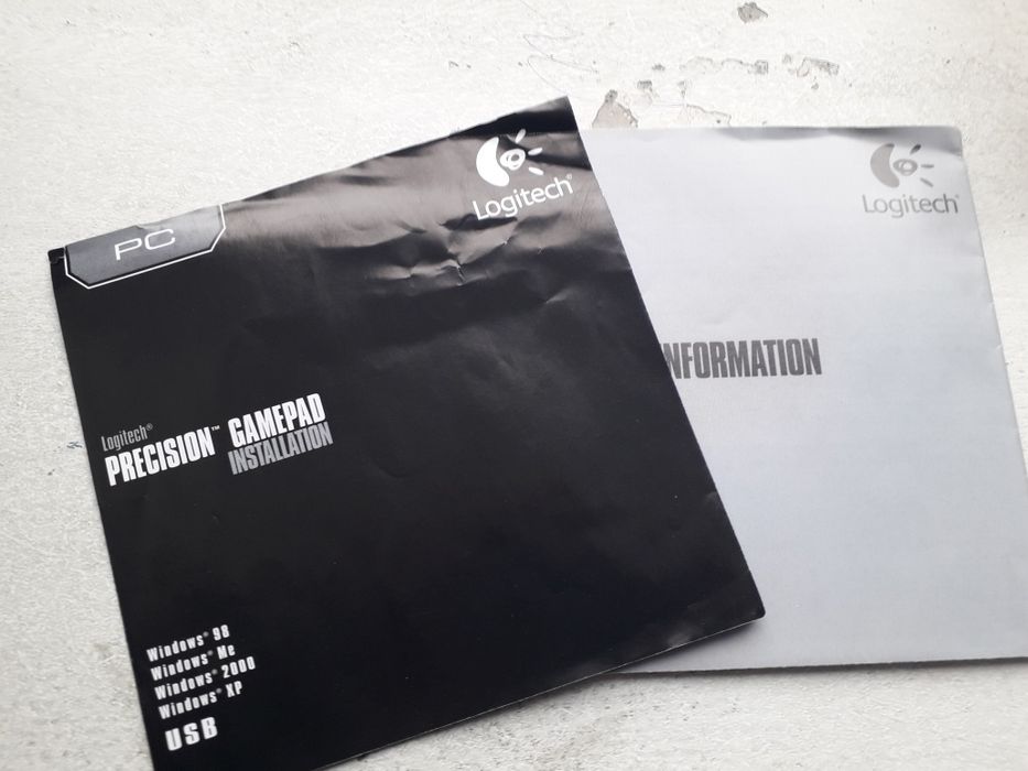 GAMEPAD "logitech" PLUG AND PLAY precision