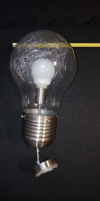 Lampa wisząca Bulb, duża żarówka