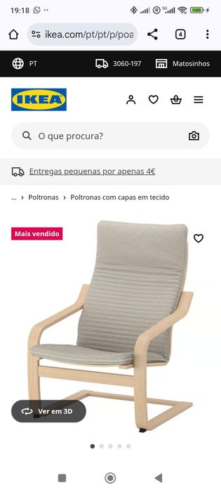 Poltronas Poang Ikea