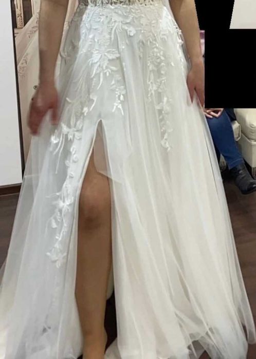Suknia ślubna perła ivory