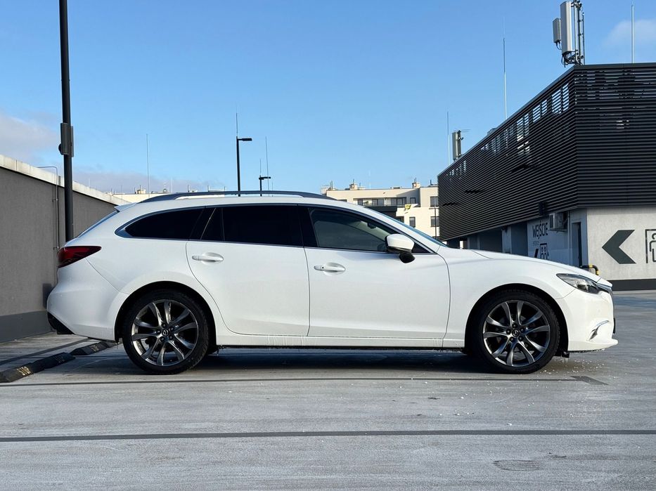 Mazda 6 FULL wypas, LED, radar, skóry, kamera, HUD, martwe pola, grz kierownic