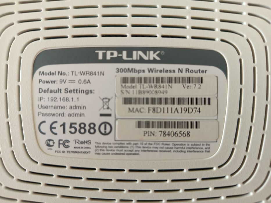 Router Tp-Link TL-WR841N
