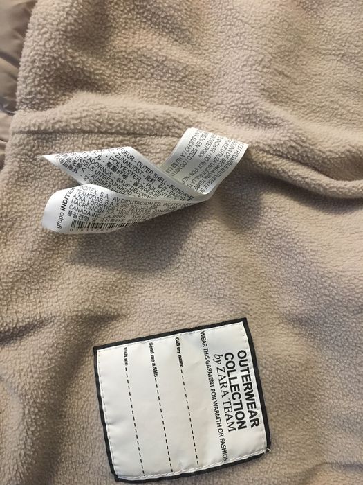 Dziecięca kurtka puchowa ZARA 110 cm 5 lat