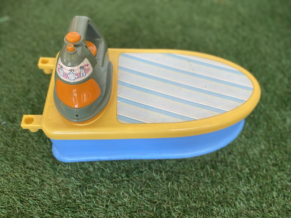 Ferro e tabua de engomar conjunto de brincar