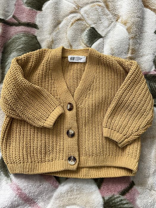 Кофта H&M. Кофта для дівчинки. Тепла кофта