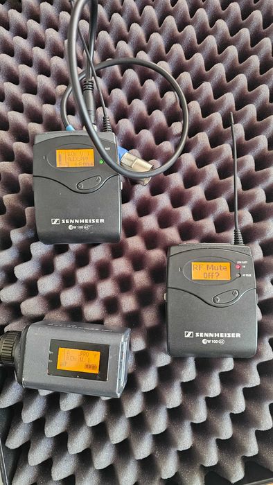 Microfones Sennheiser ew100 G3