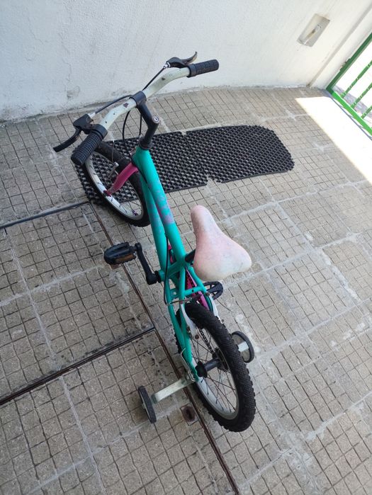 Bicicleta infantil 16 polegadas com rodinhas