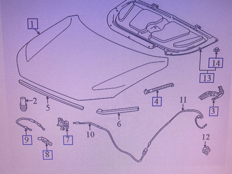 Капот Honda CRV6 (2023-2025)