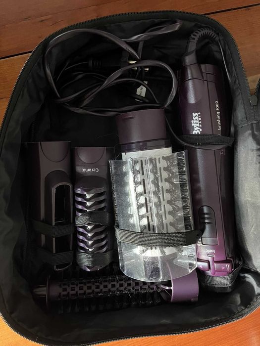 Escova Modeladora BaByliss + Estojo - Brushing volume num só gesto!