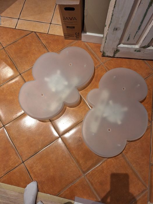 Dwie lampy chmurki Ikea, sufitowe.