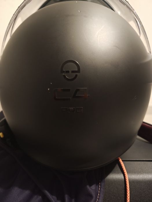 Capacete schuberth c4 pro/ intercomunicador sena