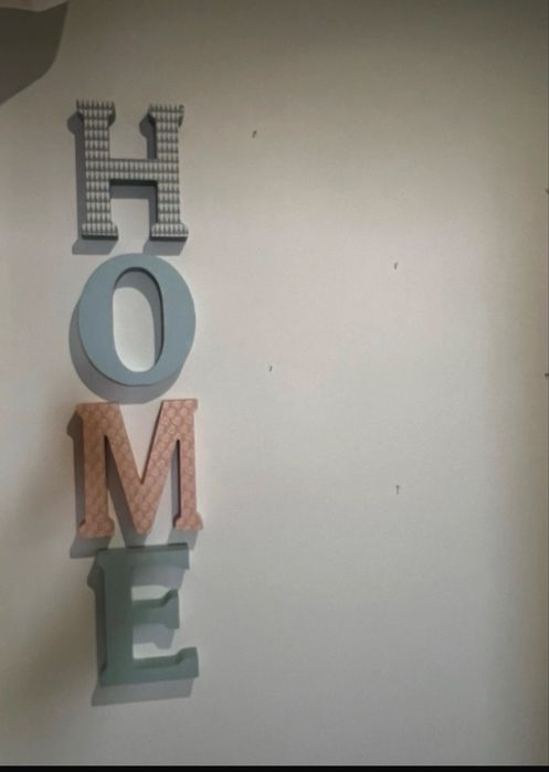 Letras decorativas HOME