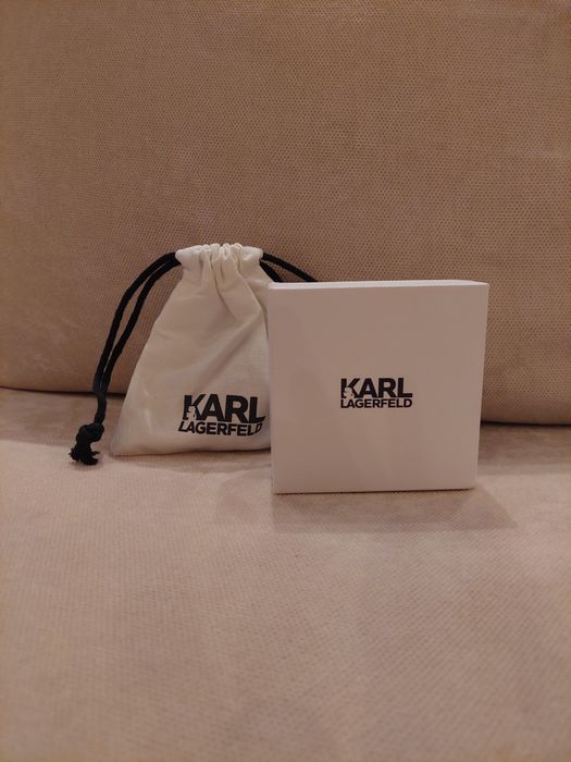 Сережки " Karl Lagerfeld" орг