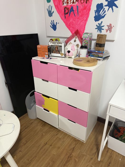 Movel ikea 8 gavetas como novo