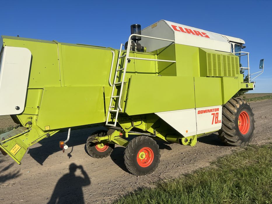 Гідрохід! Свіжопривезений комбайн Claas Dominator 78sl СУПЕР Стан!