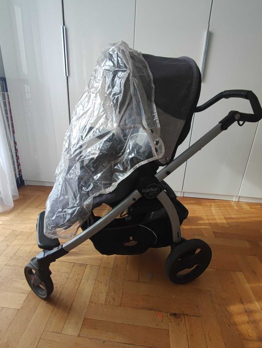 peg perego book s pop up- osłona przeciwdeszczowa i uchwyt na kubek