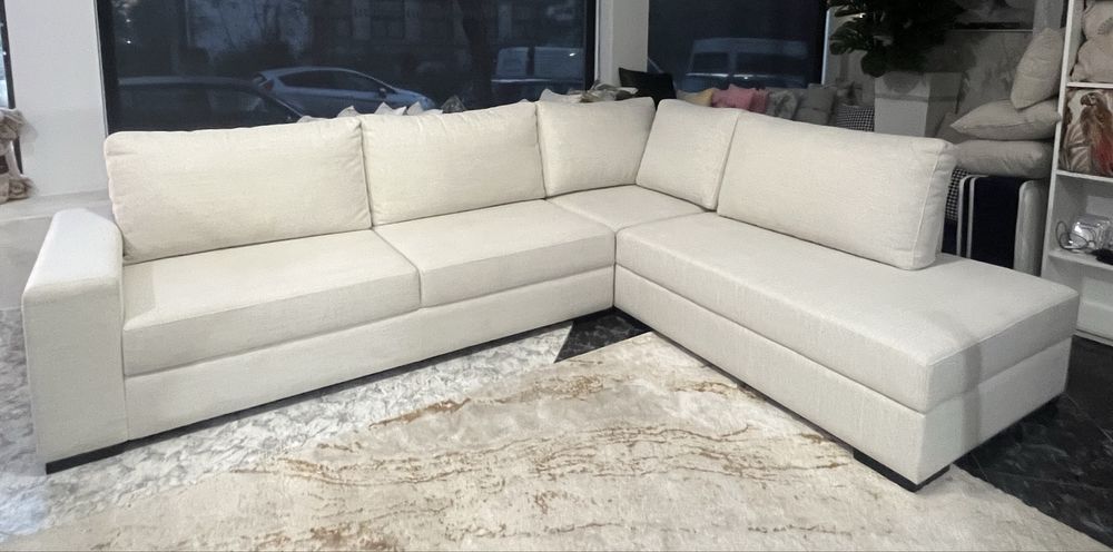 Sofá de canto (artigo de exposição)