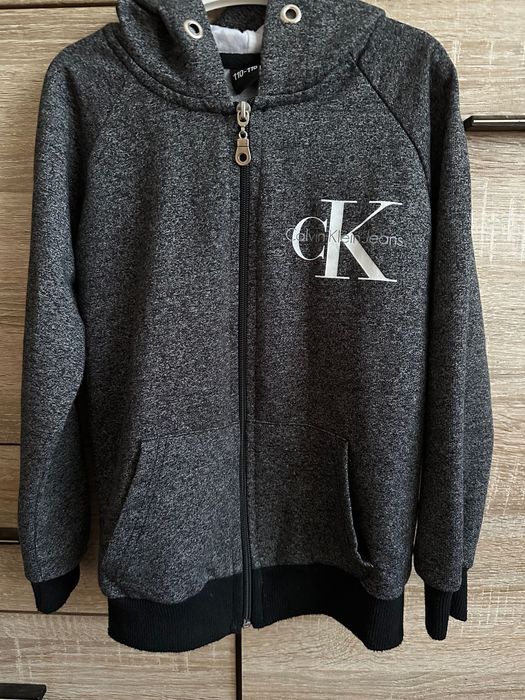 Bluza chłopięca w kolorze ciemnoszarym rozmiar 110-116